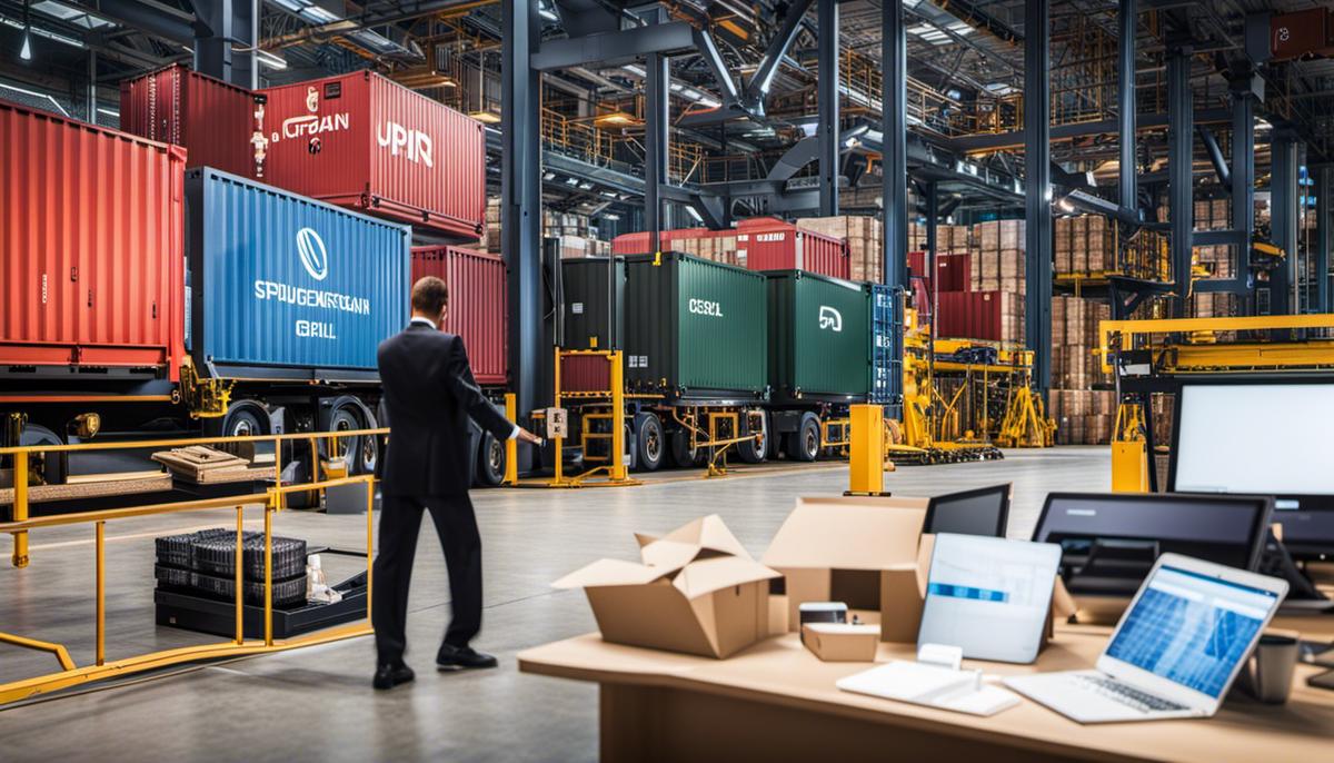Image depicting the impact of technology on global supply chain management